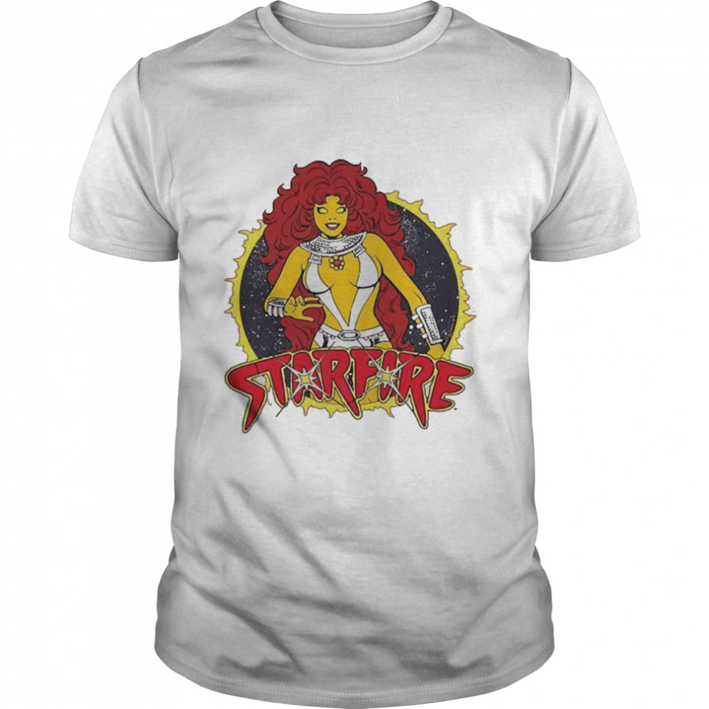 Justice League Starfire  Classic Men's T-shirt