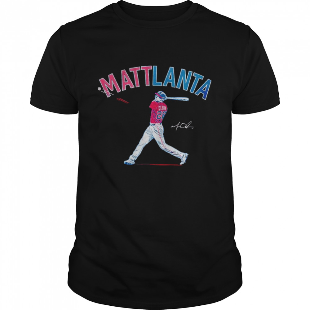 Mattlanta Matt Olson Atlanta Baseball shirt Classic Men's T-shirt