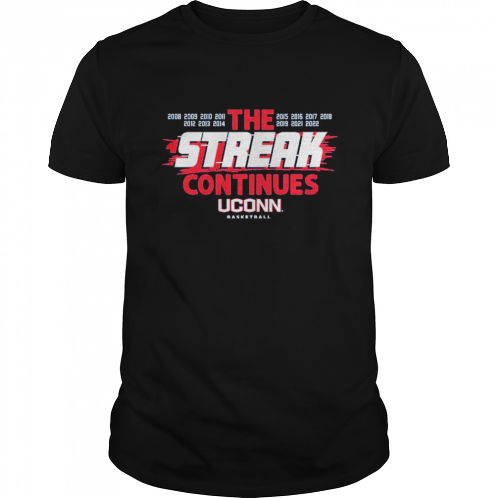 UConn Huskies Basketball The Streak Continues 2022  Classic Men's T-shirt