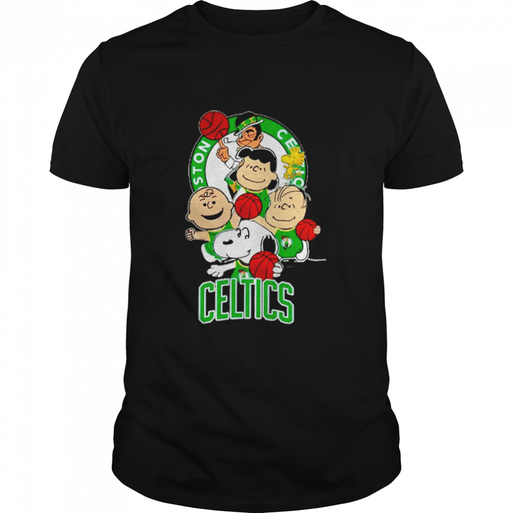 The Peanuts Boston Celtics shirt