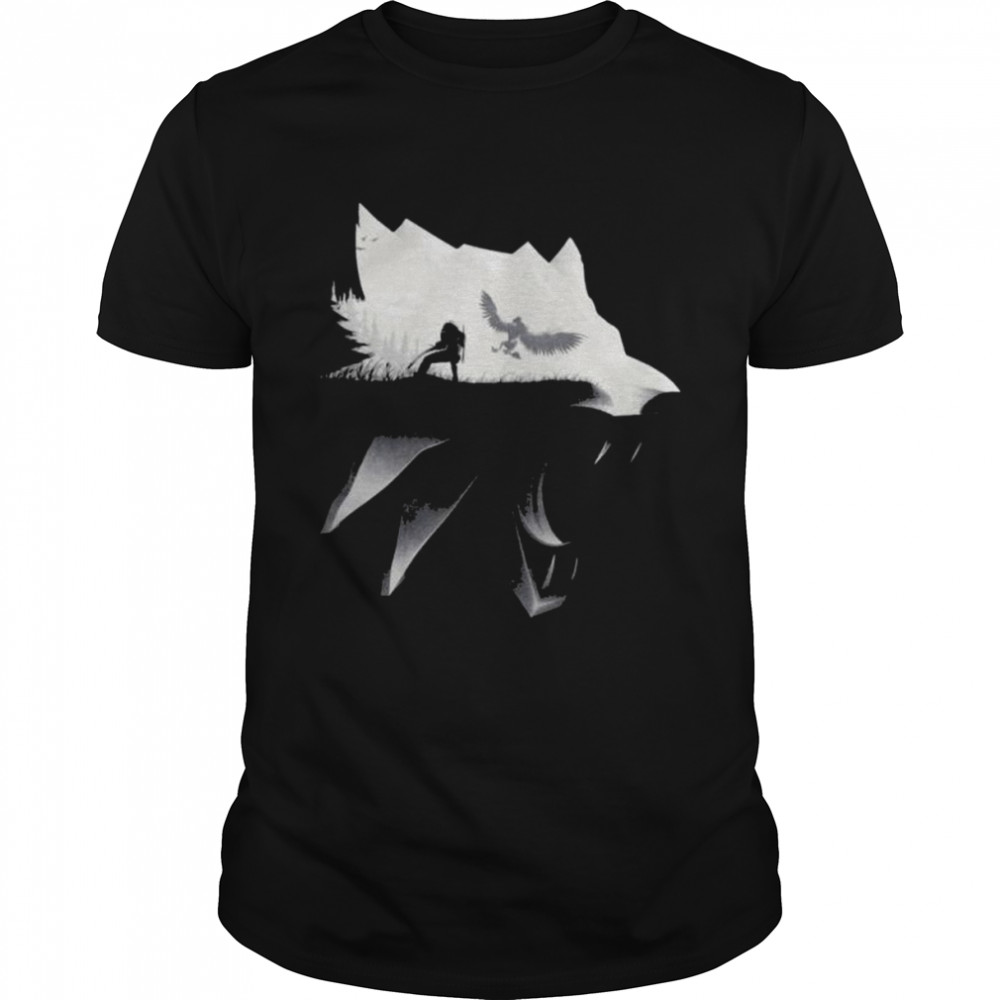 White Wolf The Witcher T- Classic Men's T-shirt