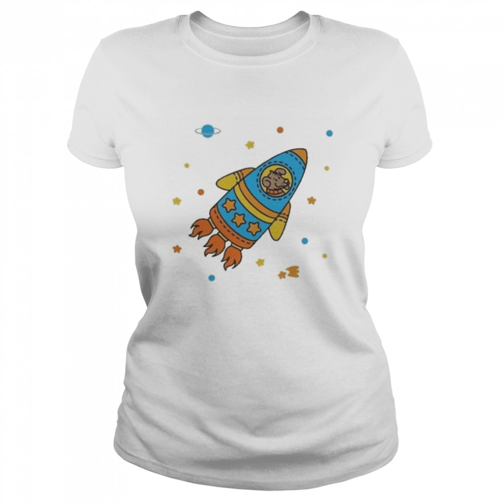 Banner In Space Unisex Ultra Cotton T- Classic Women's T-shirt