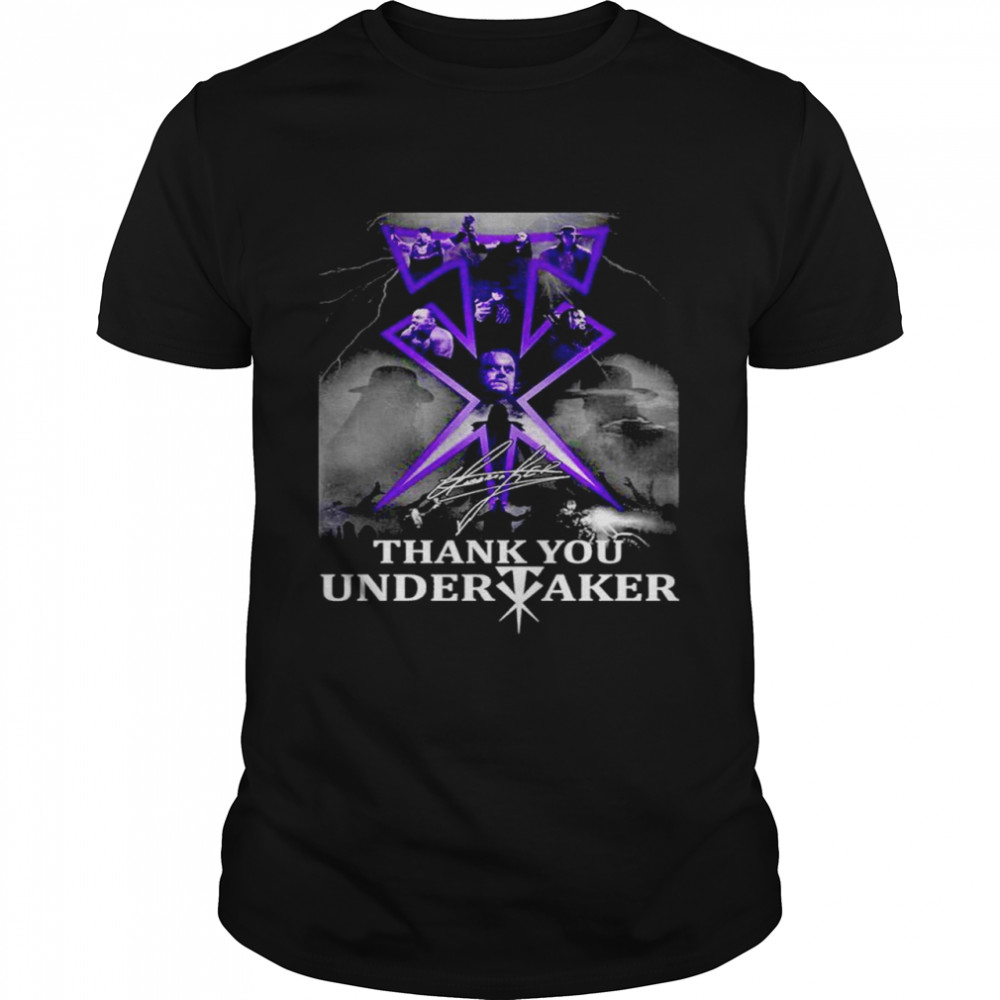 Thank you Undertaker signature shirt Classic Men's T-shirt