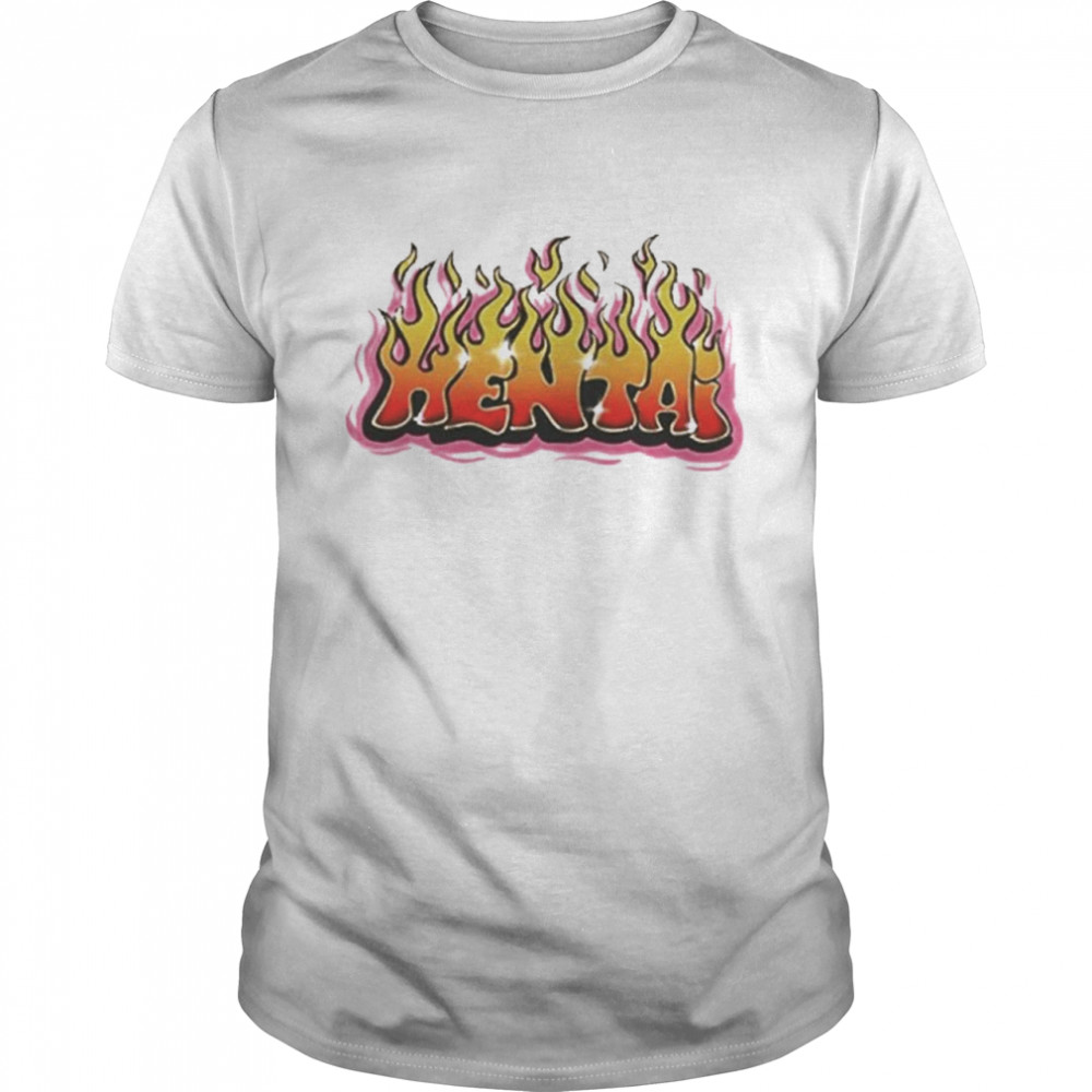 Hentai Graffiti Flames T-Shirt