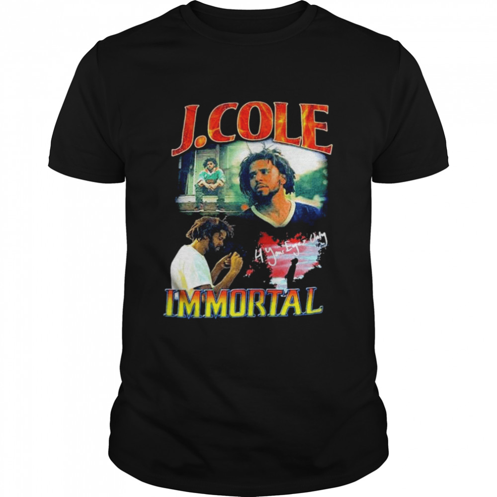 J Cole Immortal Tour shirt