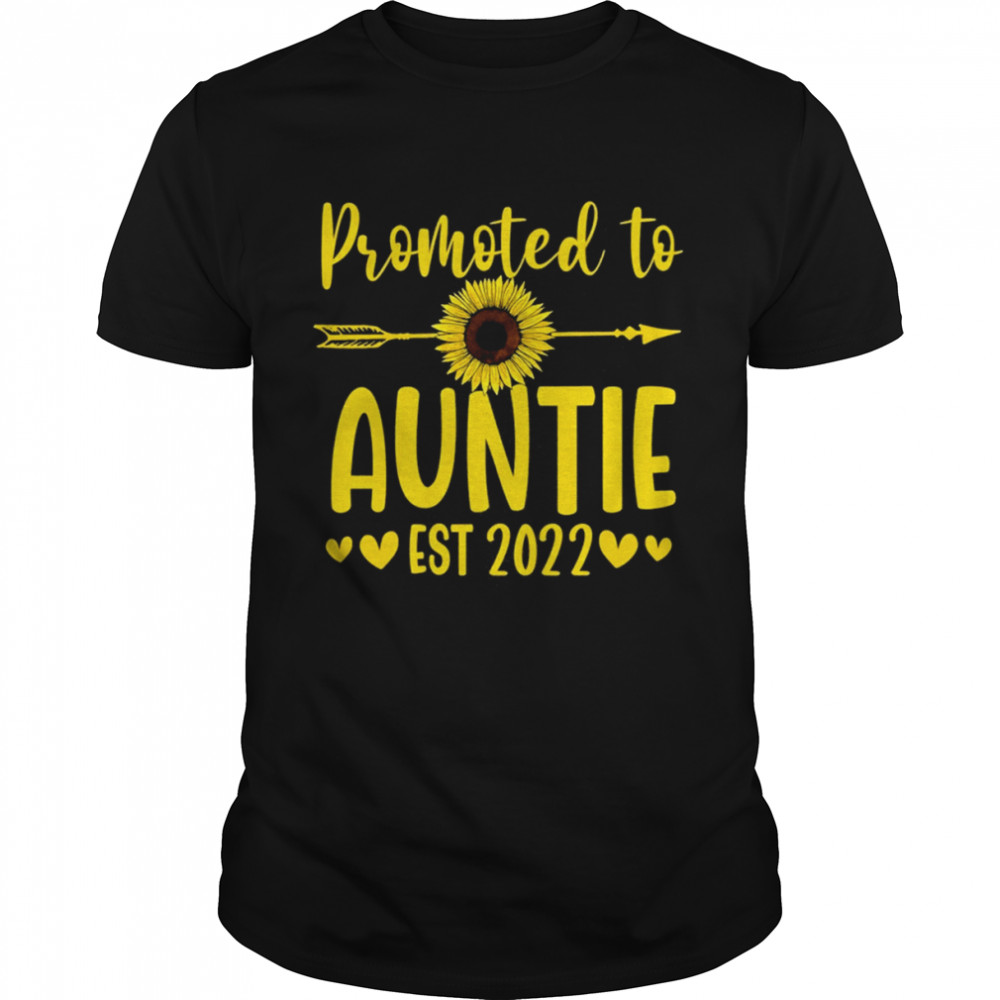 Promoted to Auntie 2022 Mother’s Day T-Shirt