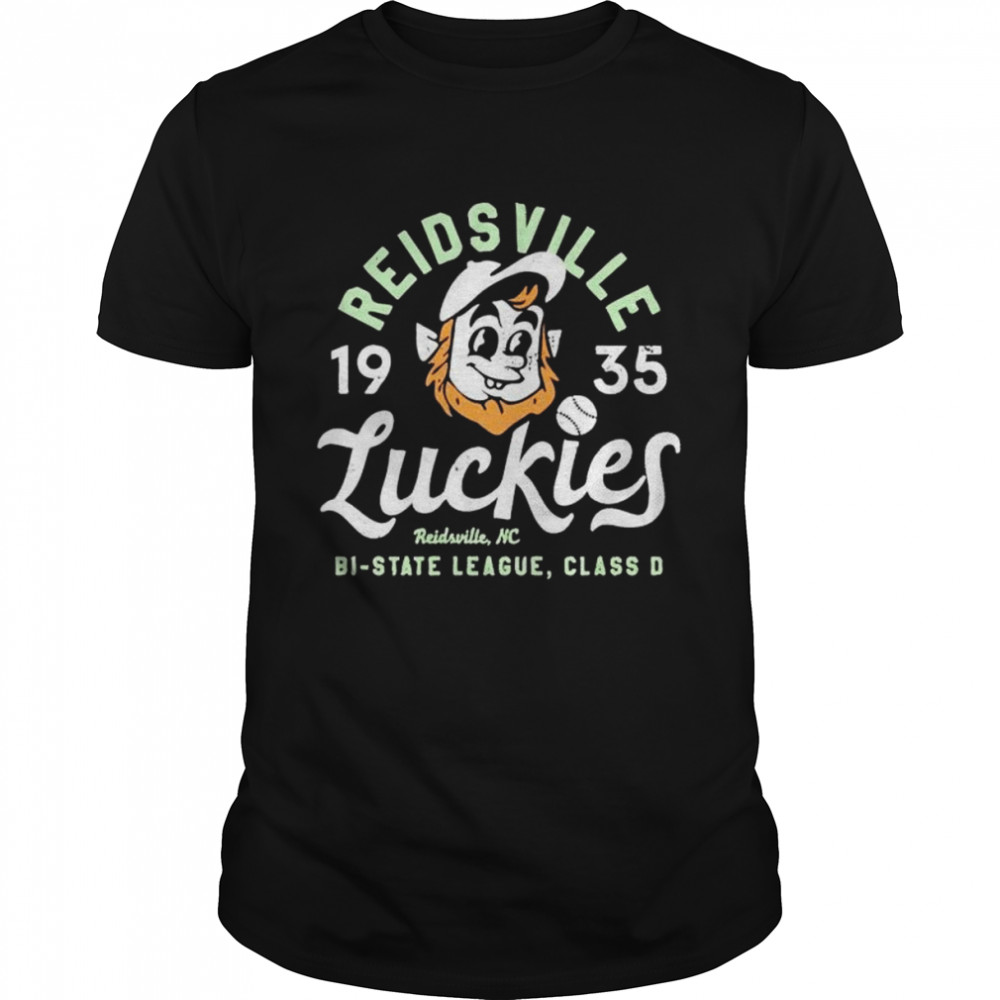 Premium reidsville Luckies 1935 bi-state league shirt Classic Men's T-shirt