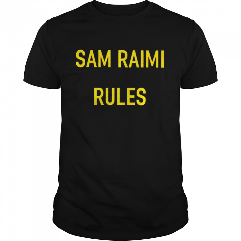 Sam Raimi rules shirt Classic Men's T-shirt