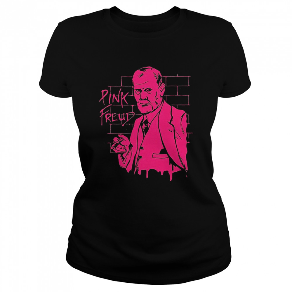 Pink Freud Dark Side Of Your Mom Joke Meme Sigmund T-Shirt - Trend T ...