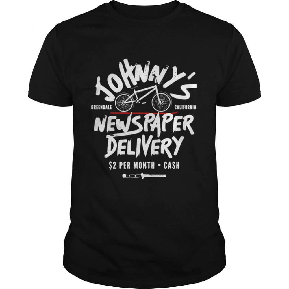 Johnny’s Newspaper Delivery T-Shirt