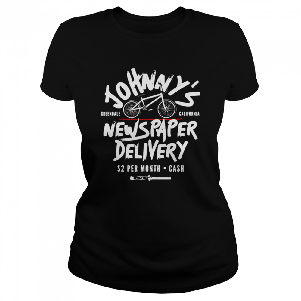 Johnny’s Newspaper Delivery T- Classic Women's T-shirt