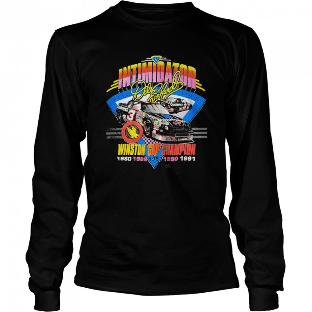 Retro Vintage Intimidator T- Long Sleeved T-shirt