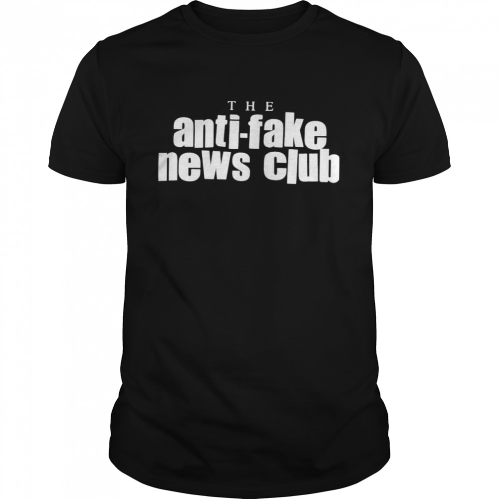 The anti fake news club shirt Classic Men's T-shirt