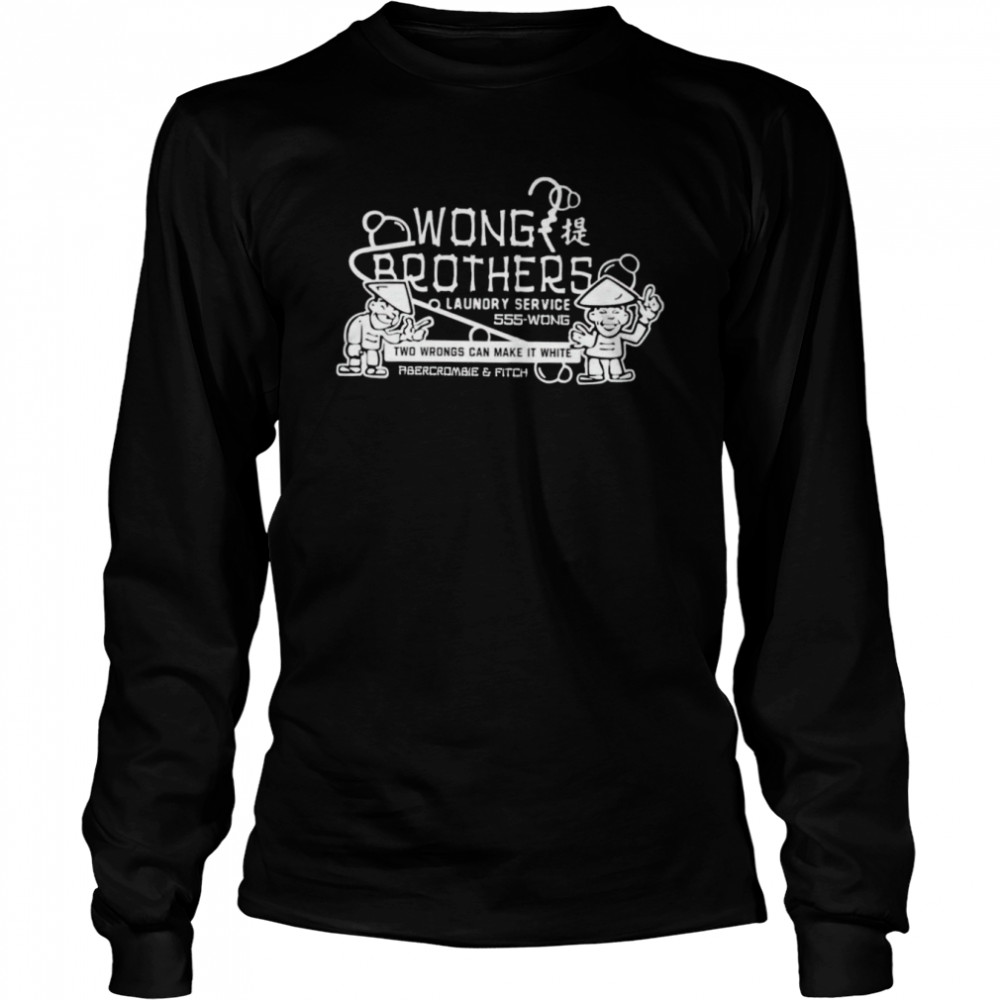 Wong Brothers laundry service 555 wong shirt Long Sleeved T-shirt