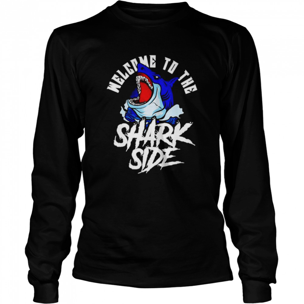Welcome to the shark side shirt - Trend T Shirt Store Online