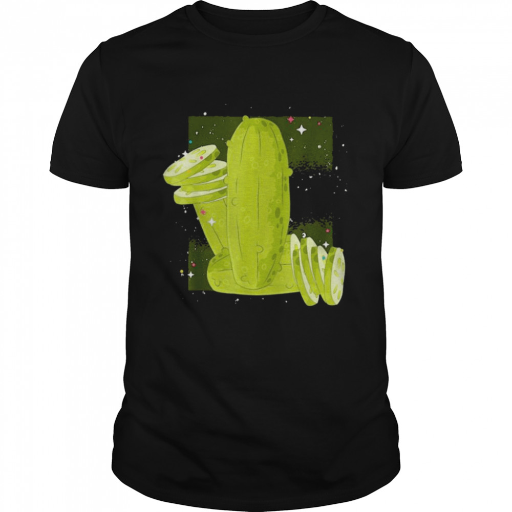 Cucumber lover vegetable pickle shirt Classic Men's T-shirt