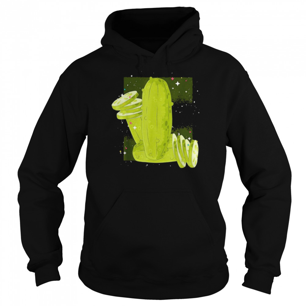 Cucumber lover vegetable pickle shirt Unisex Hoodie