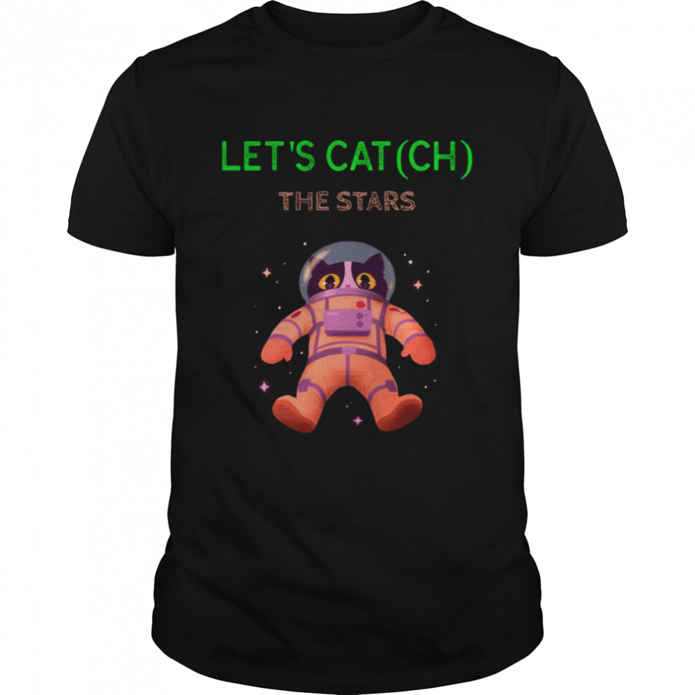 Let’s Cat-ch The Stars shirt Classic Men's T-shirt