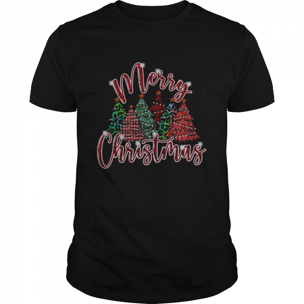 Merry Christmas Leopard Classic Men's T-shirt