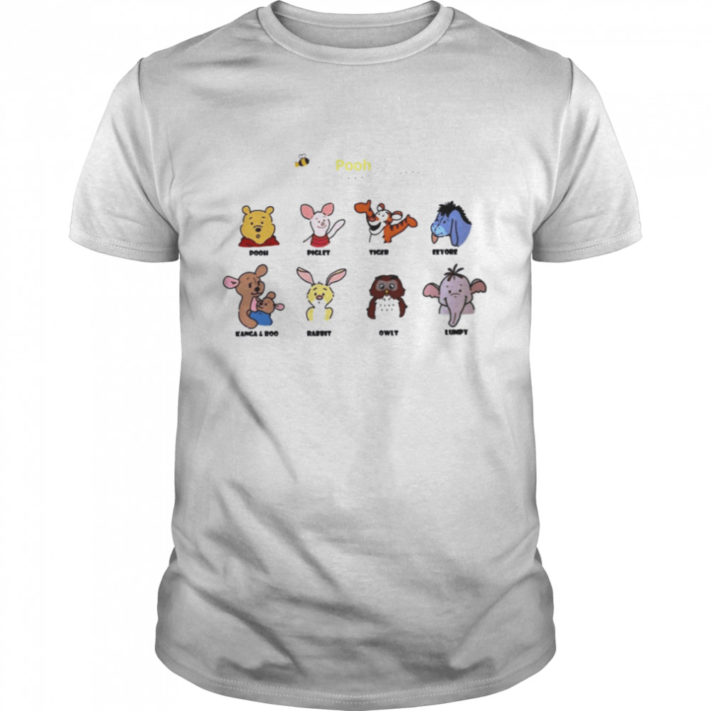 The Friends Winnie The Pooh Pooh Bear Pooh Trip Disney shirt Classic Men's T-shirt