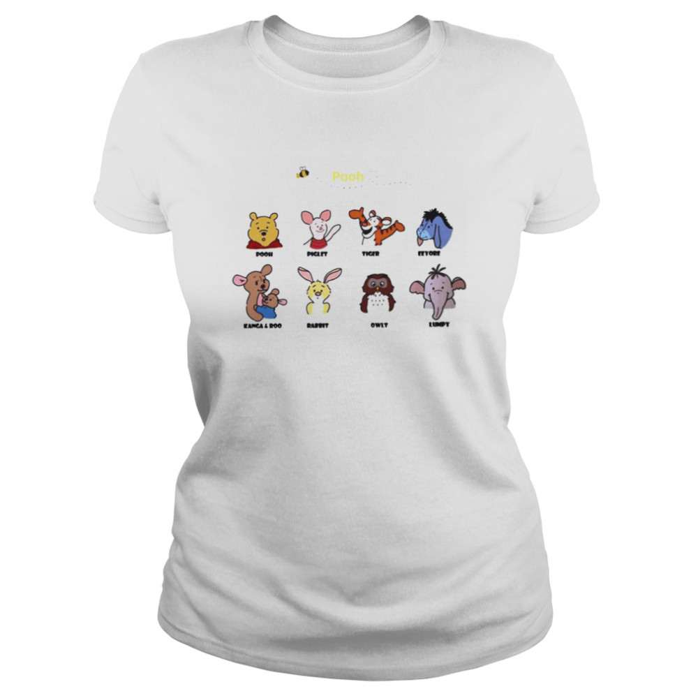 The Friends Winnie The Pooh Pooh Bear Pooh Trip Disney shirt Classic Women's T-shirt