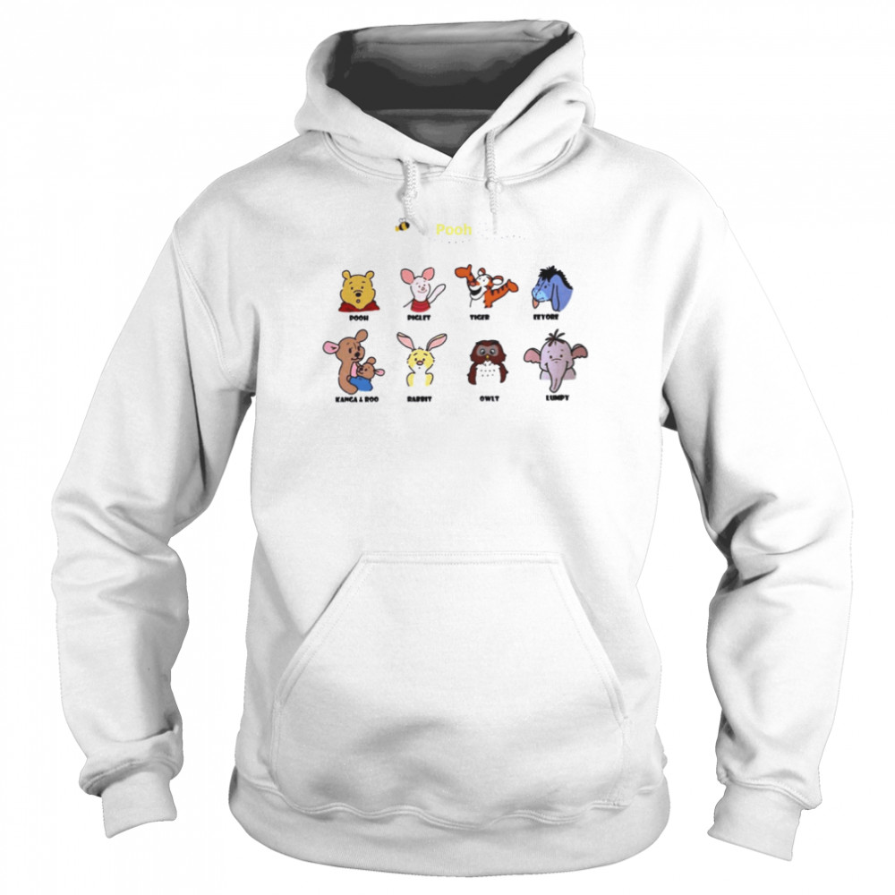 The Friends Winnie The Pooh Pooh Bear Pooh Trip Disney shirt Unisex Hoodie