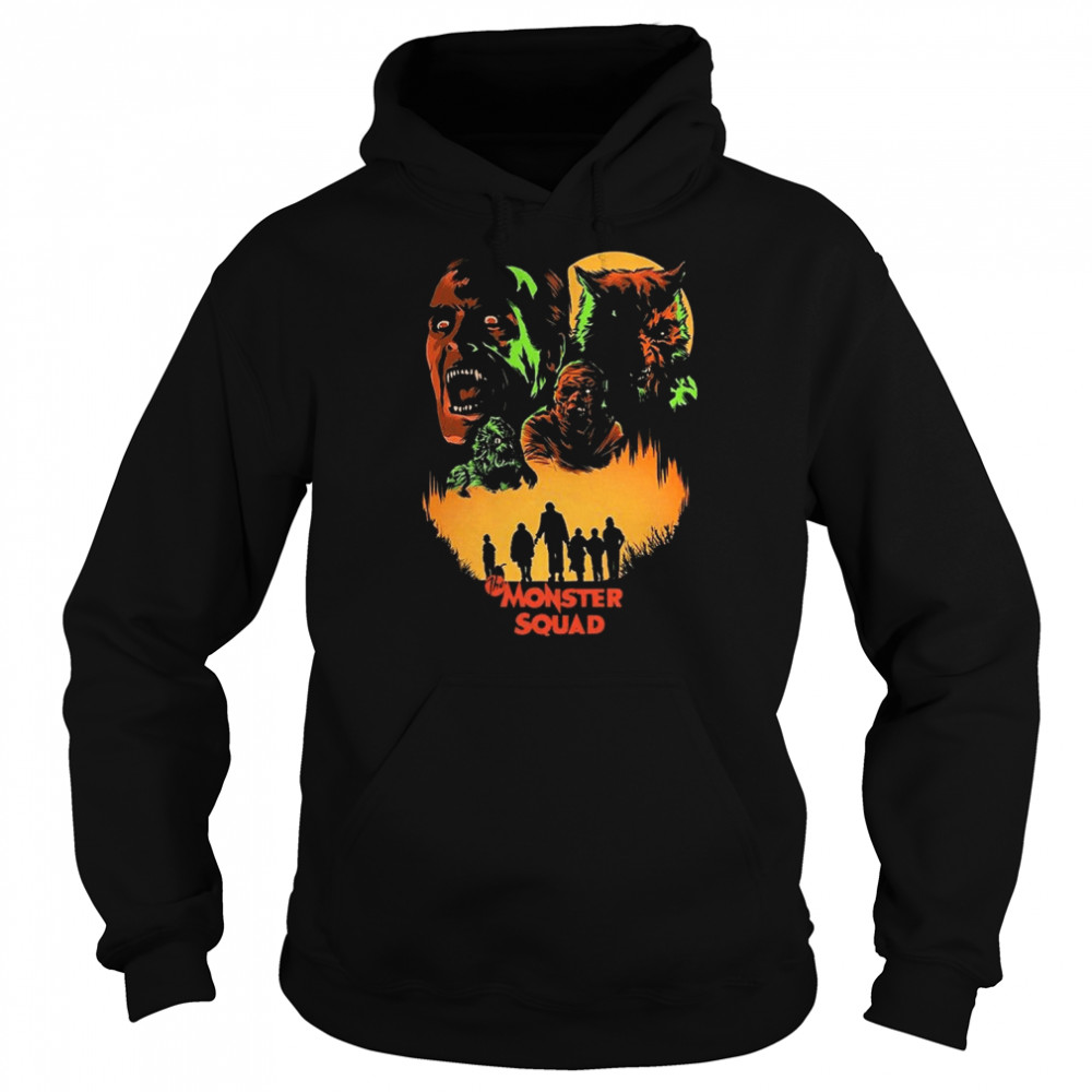 The Monster Squad Horror Poster shirt Unisex Hoodie