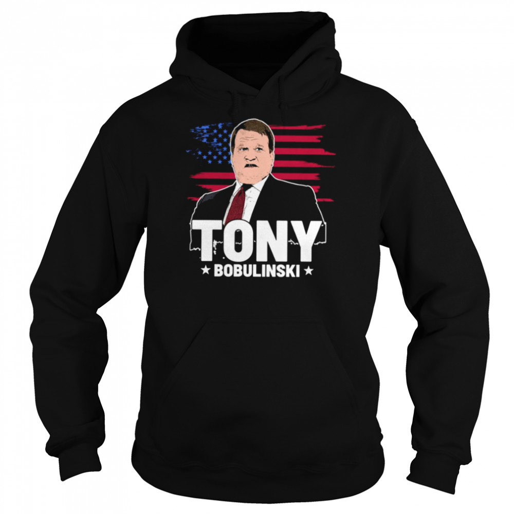 Tony Bobulinski American Flag shirt Unisex Hoodie