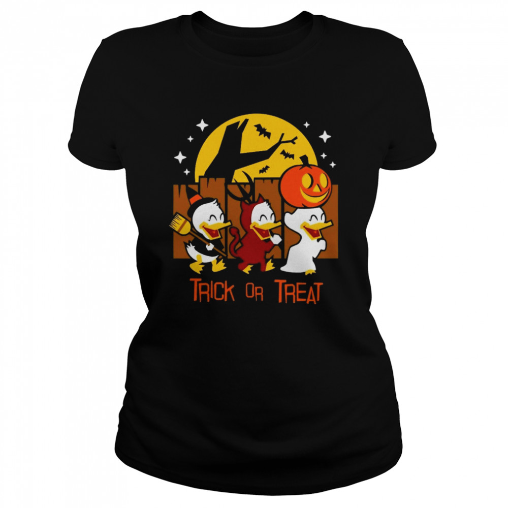 Trick Or Treat Donald Duck Donald Duck Donald Donald Halloween shirt Classic Women's T-shirt