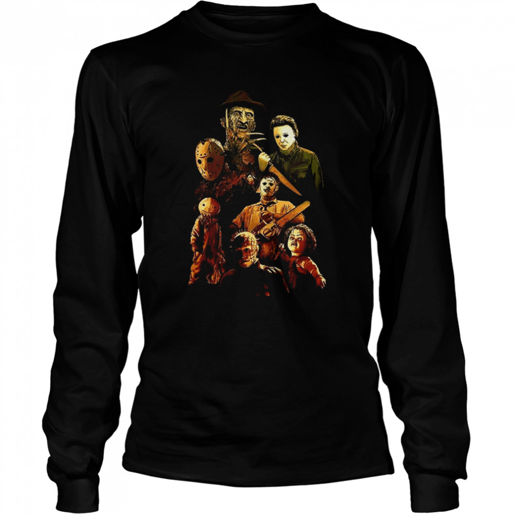 Universal Monster Horror shirt Long Sleeved T-shirt