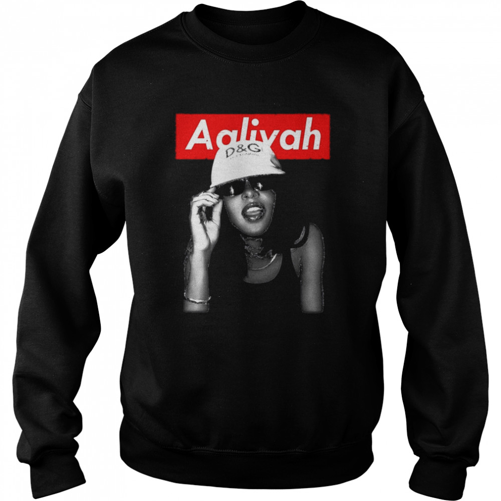 Vintage Aaliyah Music Hip Hop 90s shirt Unisex Sweatshirt