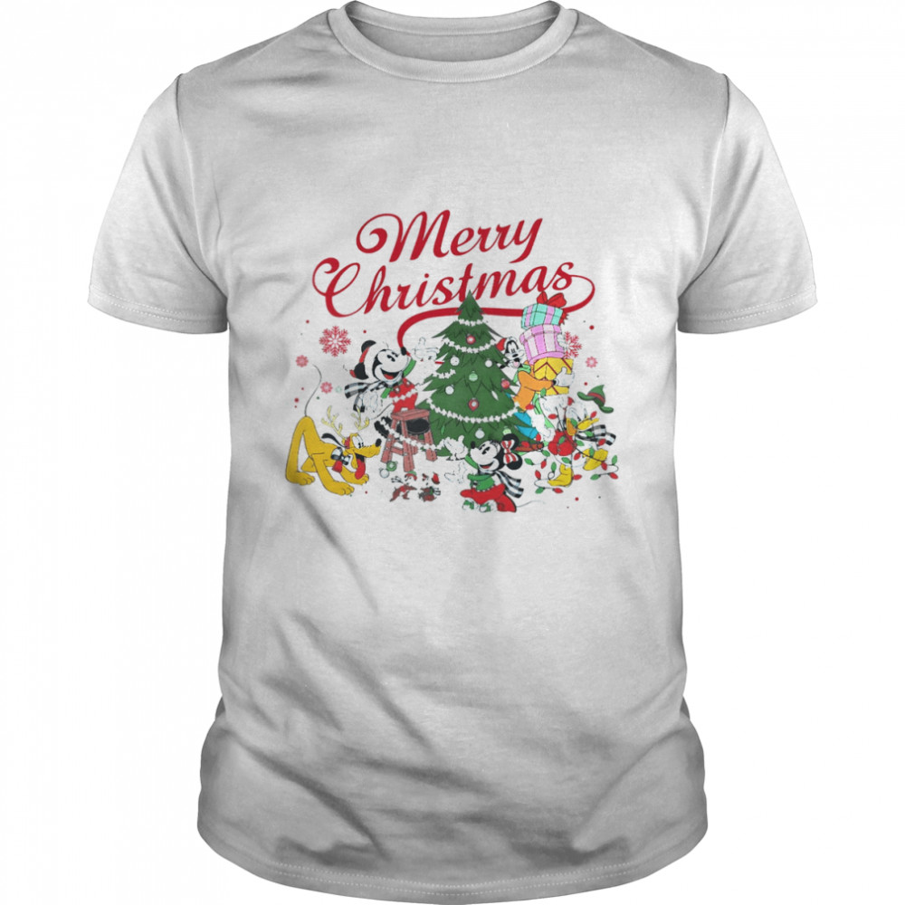 Mickey Mouse and Friends Christmas shirt