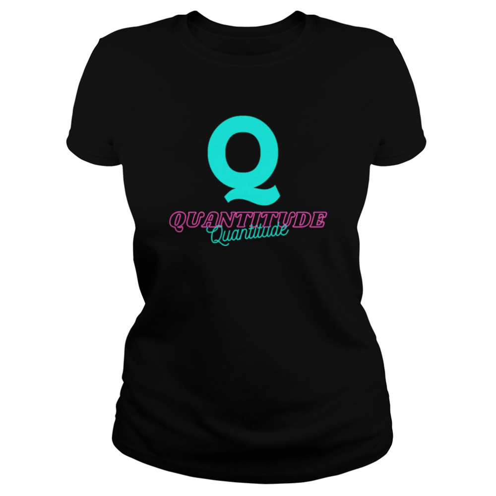 Quantitude Neon Logo shirt Classic Women's T-shirt