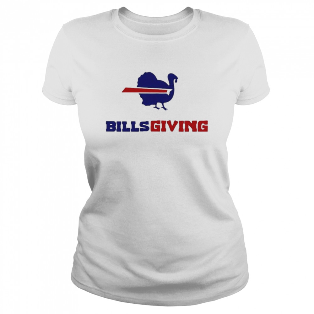 Buffalo Bills BillsGiving thanksgiving shirt Classic Women's T-shirt