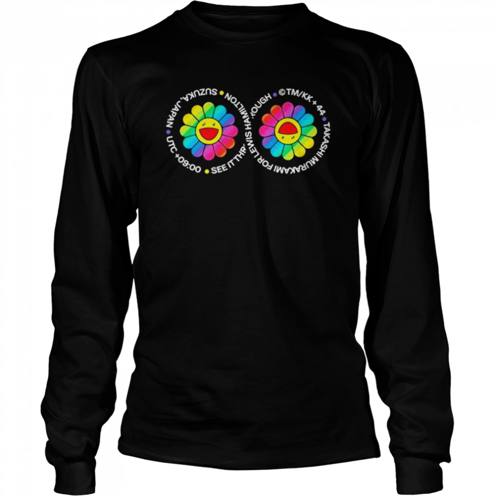 Takashi Murakami Lewis Hamilton Speedway Longsleeve T-Shirt Black