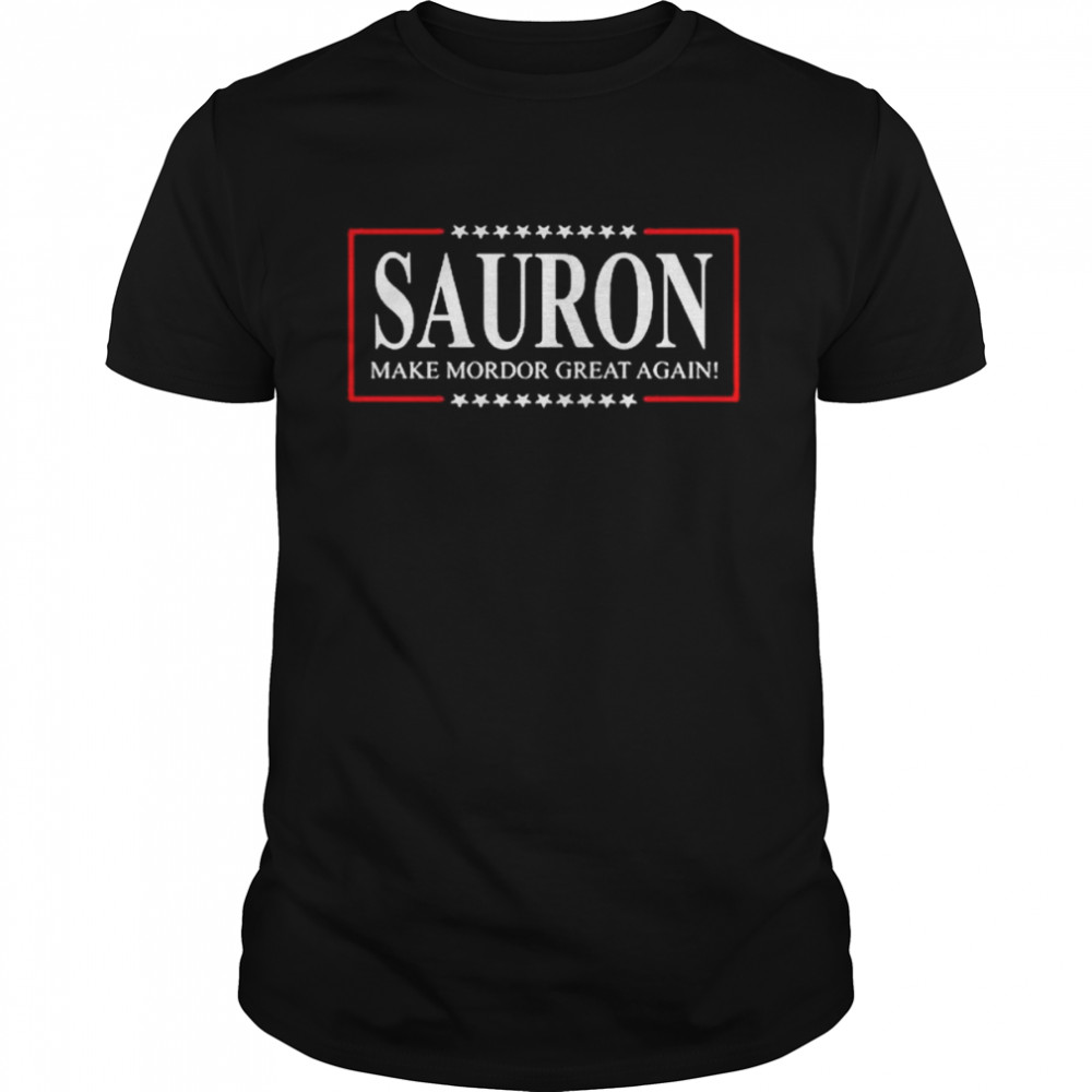Trump Maga Lotr Sauron Make Mordor Great Again Shirt