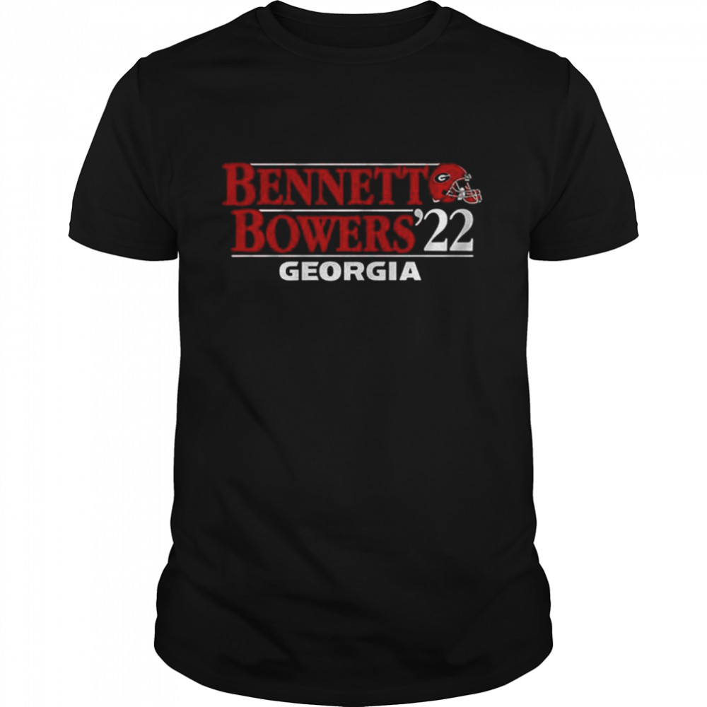Stetson Bennett IV Brock Bowers ‘22 Georgia Bulldogs football Shirt ...