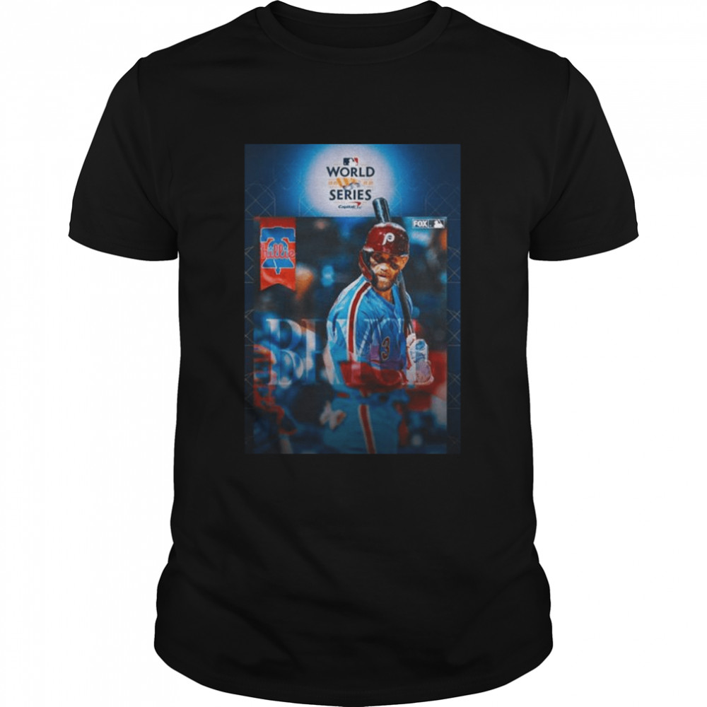 Bryce Harper Phillies MLB 2022 World Series vs Astros shirt