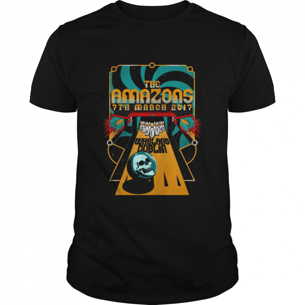 7th March 2017 The Amazons Band Live shirt