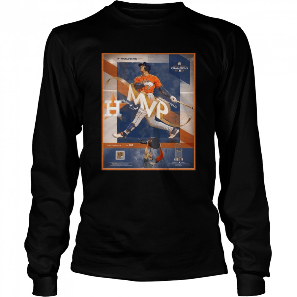 Houston Astros Jeremy Pena 2022 World Series MVP Signature shirt, hoodie,  sweater, long sleeve and tank top