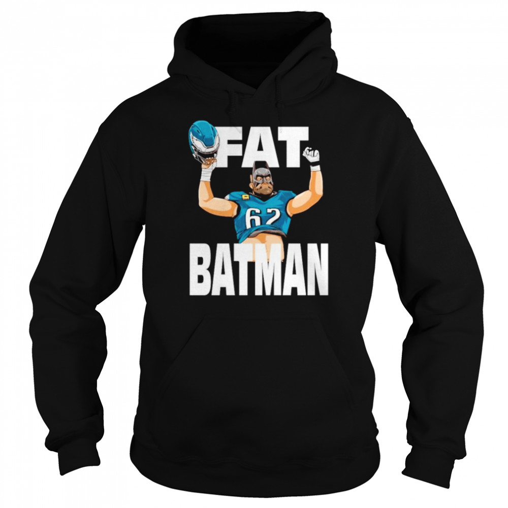 Fat Batman Jason Kelce Philadelphia Eagles Super Bowl LVII