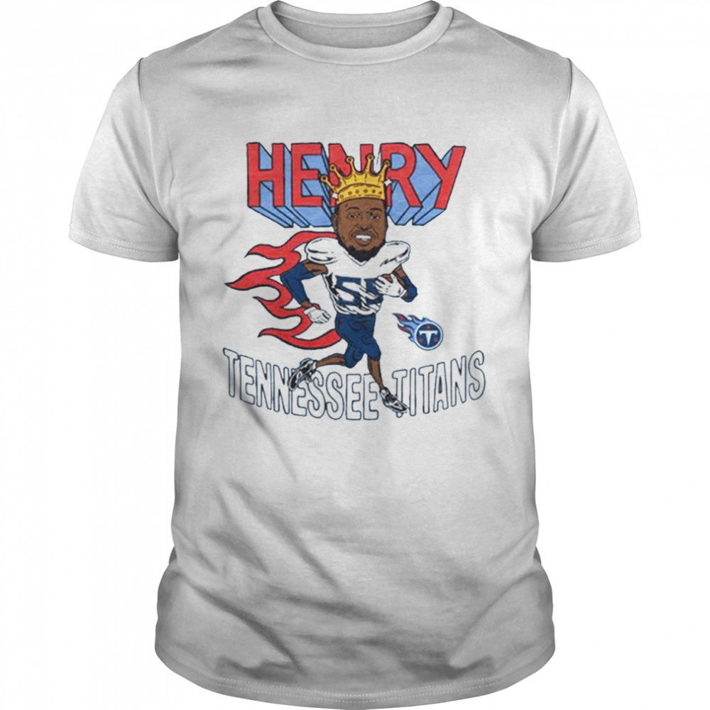 Derrick Henry Caricature Throwback L / White