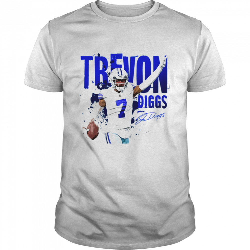 Football Signature Trevon Diggs Player shirt