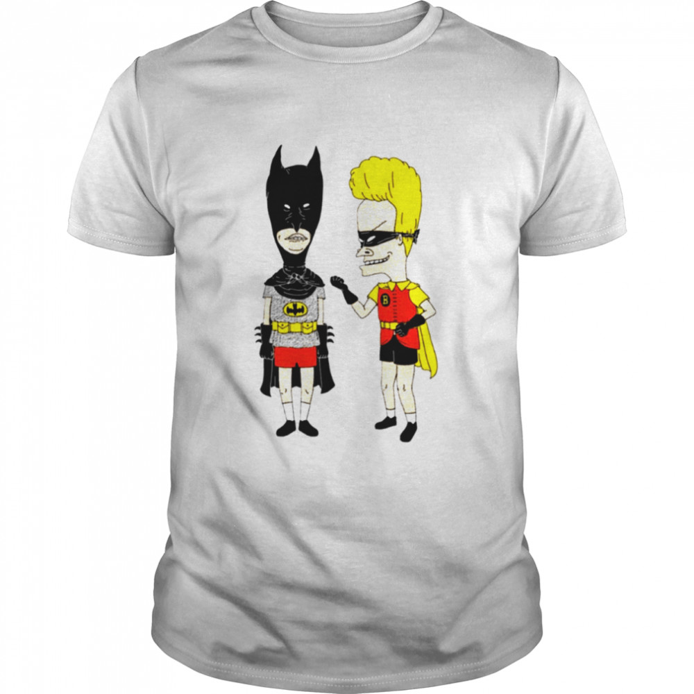 California Cartoon Batman Beavis And Butthead shirt Classic Men's T-shirt