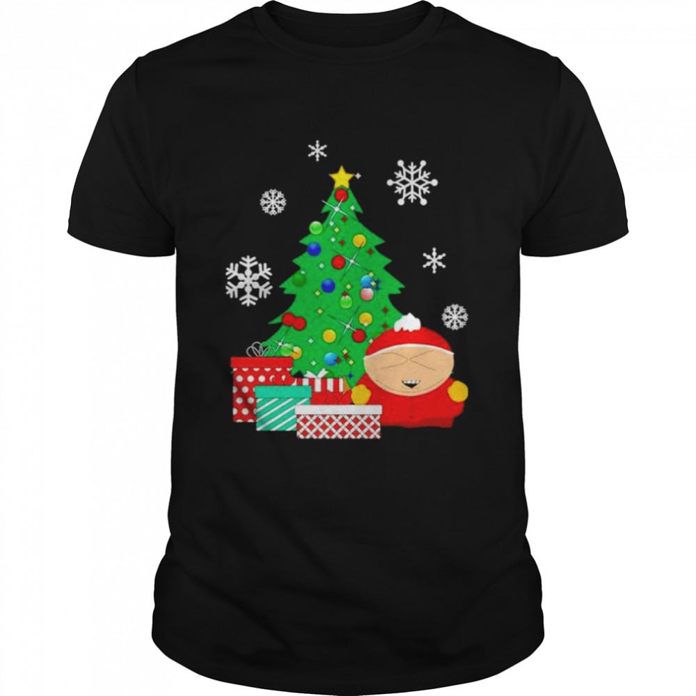 cartman around the Christmas tree South Park shirt Classic Men's T-shirt