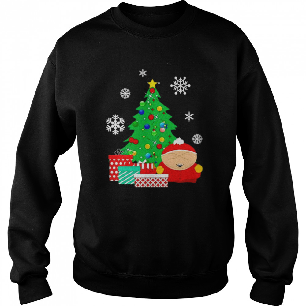 cartman around the Christmas tree South Park shirt Unisex Sweatshirt