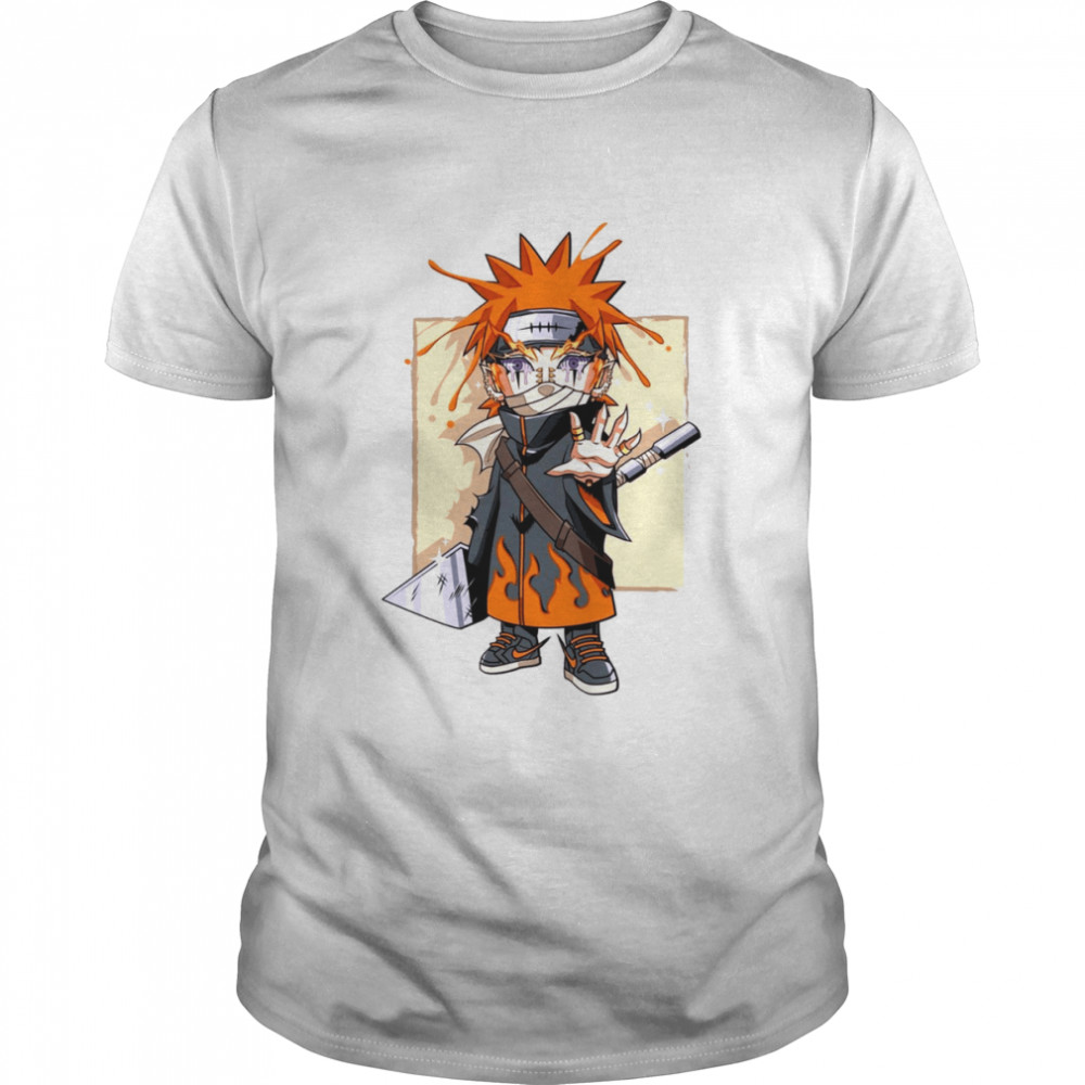 Character In Naruto Anime Mini Pain shirt Classic Men's T-shirt