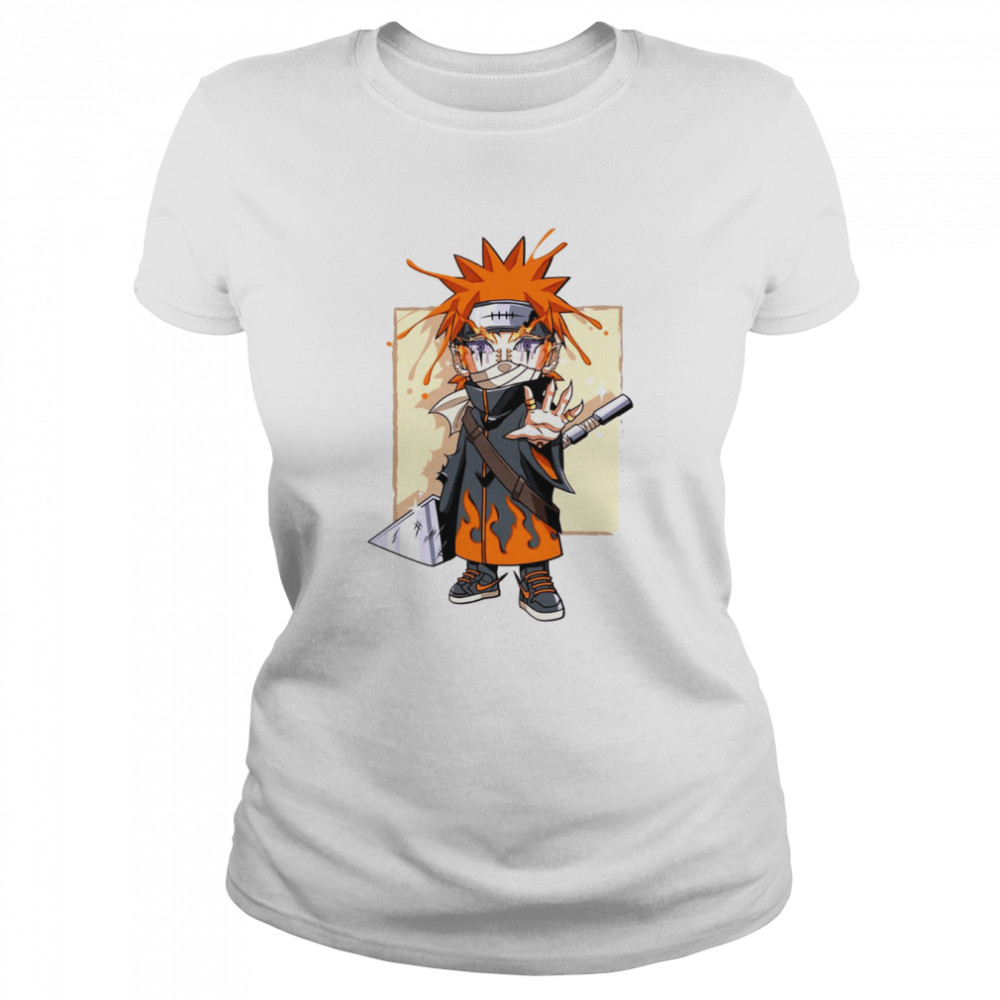 Character In Naruto Anime Mini Pain shirt Classic Women's T-shirt
