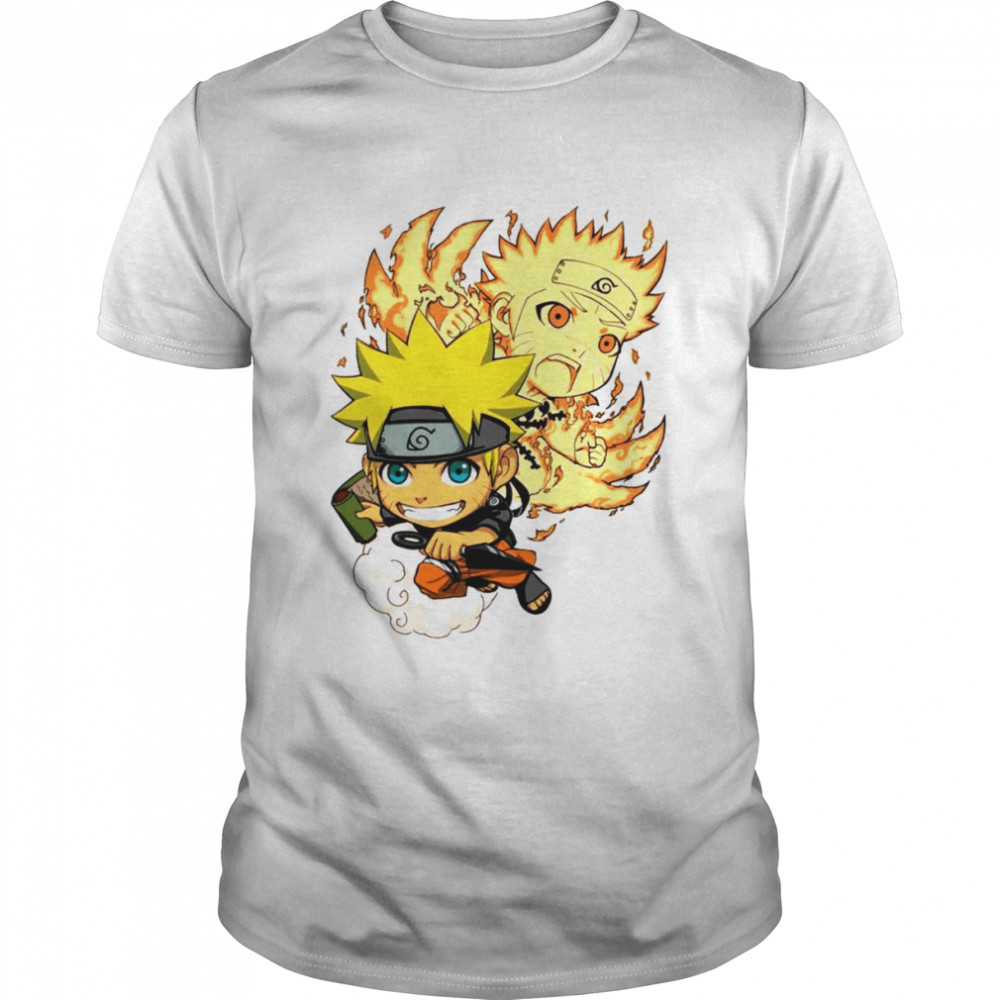 Chibi Design Naruto’s World Anime shirt Classic Men's T-shirt