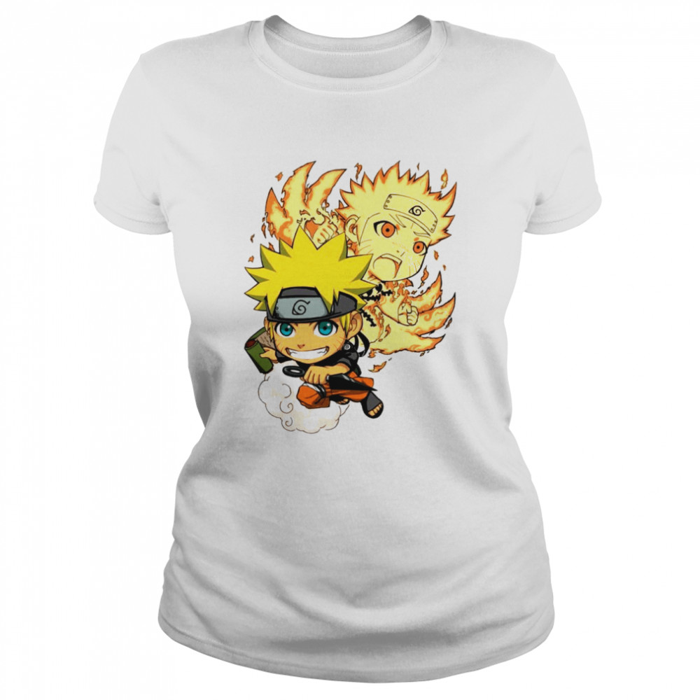 Chibi Design Naruto’s World Anime shirt Classic Women's T-shirt